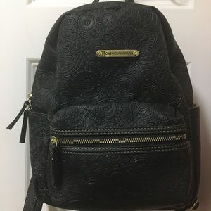 Leather Stone Mountain mini backpack